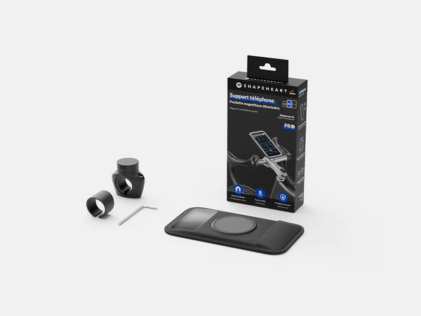 Support téléphone magnétique Shapeheart pour vélo